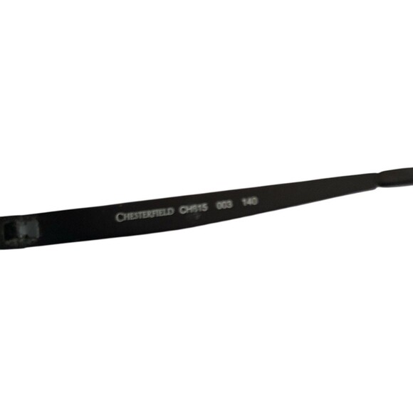 Chesterfield Eyeglasses  CH815 003 140 Black Half Rim 51 18 9/2 FRAMES ONLY - Picture 6 of 7